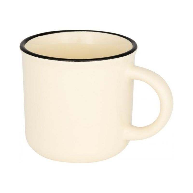 Logotrade corporate gift image of: Ceramic campfire mug, cream