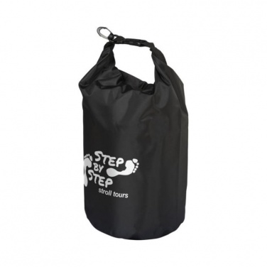 Logo trade corporate gift photo of: Camper 10 L waterproof bag, black