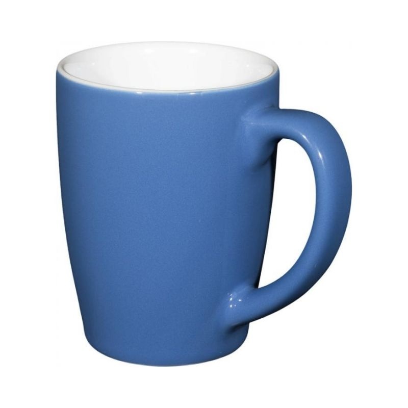 Logotrade promotional giveaways photo of: Mendi 350 ml ceramic mug, blue
