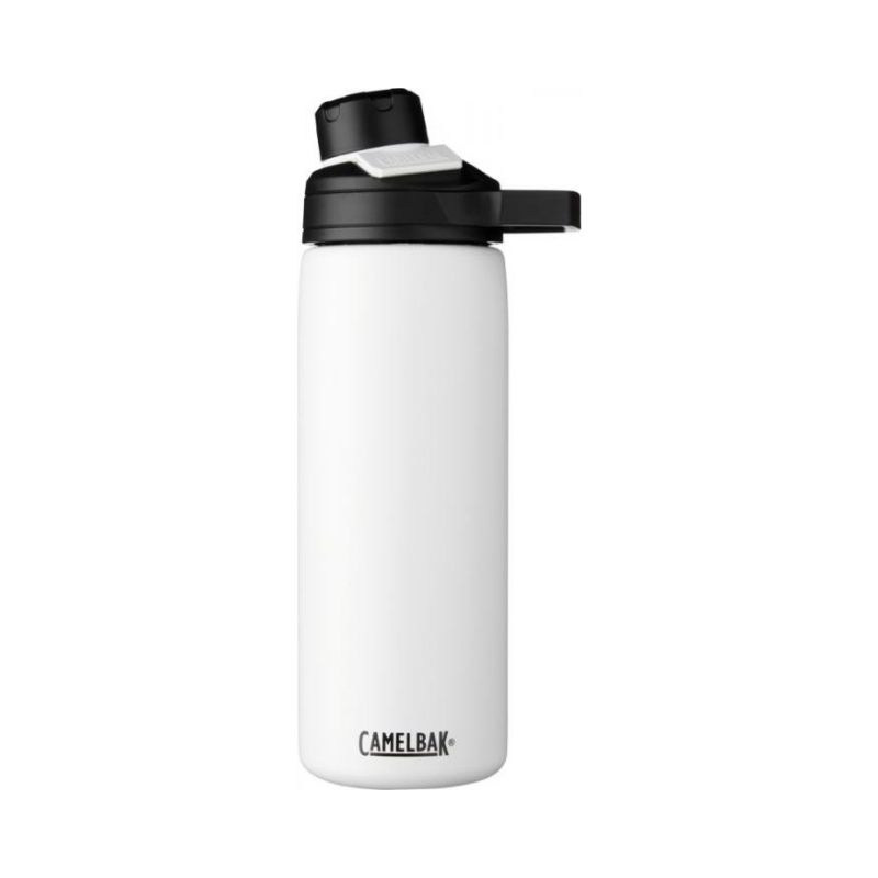 Logo trade promotional merchandise picture of: Chute Mag 600 ml copper vacuum insulated bottle, white