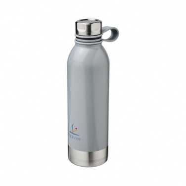 Logotrade promotional merchandise picture of: Perth 740 ml stainless steel sport bottle, grey