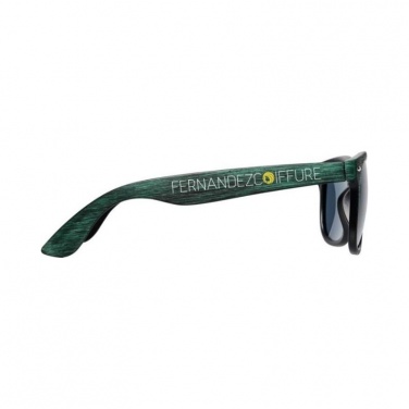 Logotrade promotional product image of: Sun Ray sunglasses with heathered finish, green