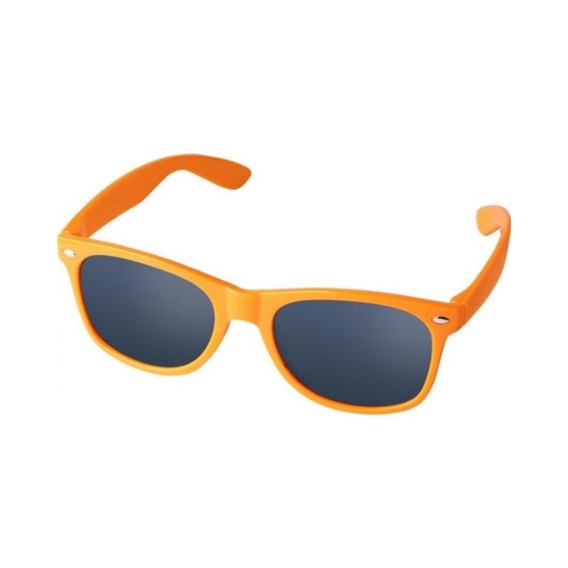 Logo trade promotional merchandise image of: Sun Ray sunglasses for kids, orange