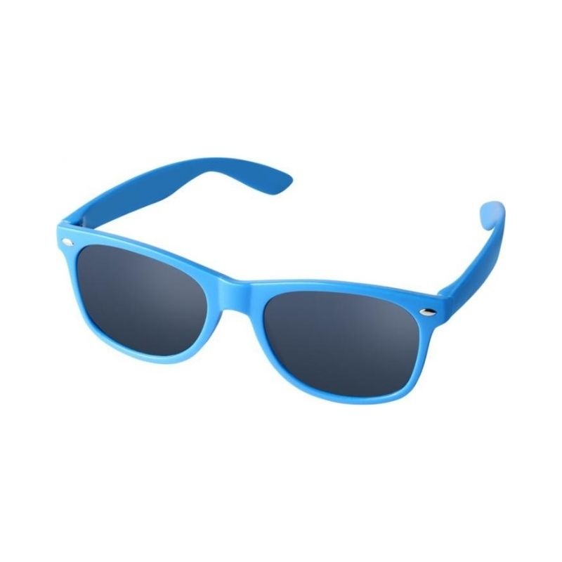Logo trade advertising product photo of: Sun Ray sunglasses for kids, process blue