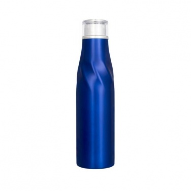 Logo trade advertising product photo of: Hugo copper vacuum insulated gift set, blue
