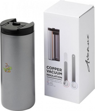 Logotrade promotional giveaway image of: Lebou 360 ml copper vacuum insulated tumbler, grey