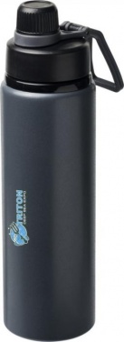 Logotrade business gift image of: Kivu 800 ml sport bottle, grey