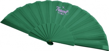 Logotrade corporate gift picture of: Maestral foldable handfan in paper box, green