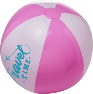 Logo trade advertising products picture of: Bora solid beach ball, pink