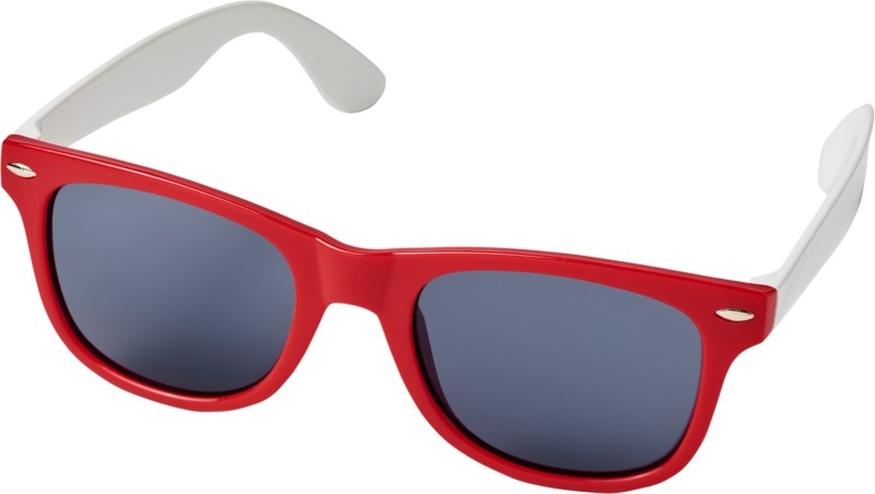 Logotrade business gift image of: Sun Ray colour block sunglasses, red