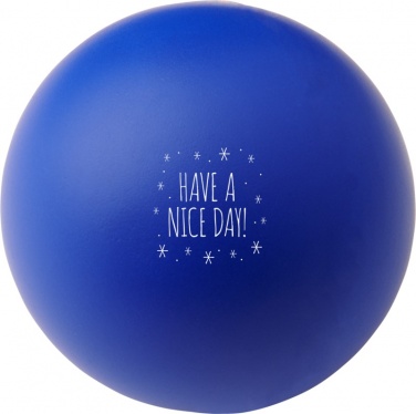 Logotrade promotional gift picture of: Cool round stress reliever, royal blue