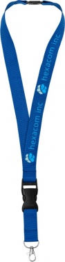 Logotrade advertising product picture of: Yogi lanyard, blue