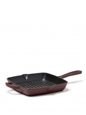 Logotrade promotional merchandise picture of: Monte grill pan, burgundy