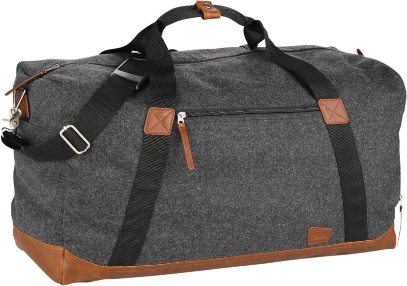 Logotrade promotional giveaway image of: Field & Co.® Campster 22" Duffel Bag, dark grey