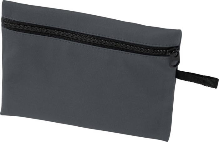 Logotrade promotional giveaway image of: Bay face mask pouch, storm grey