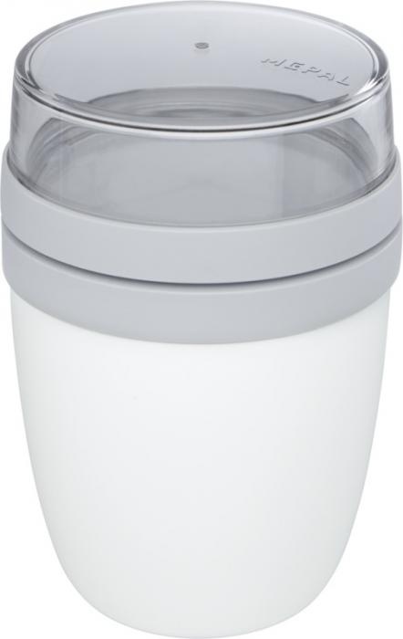 Logotrade promotional item picture of: Ellipse lunch pot, white