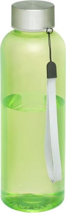 Logo trade business gifts image of: Bodhi 500 ml Tritan™ sport bottle, transparent lime green