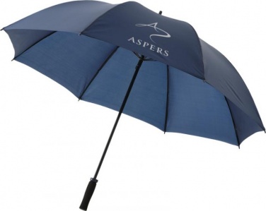Logo trade promotional giveaway photo of: Yfke 30" golf umbrella with EVA handle, navy blue