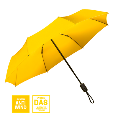 Logotrade promotional merchandise photo of: Full automatic umbrella Cambridge, yellow