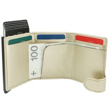Logo trade promotional giveaways picture of: RFID wallet Oxford, white