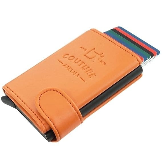 Logotrade promotional giveaway picture of: RFID wallet Oxford, orange