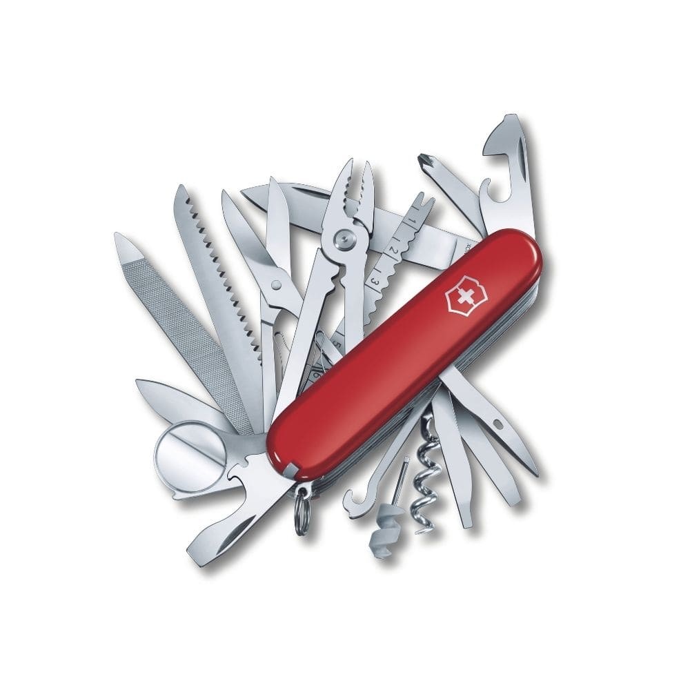 Logotrade promotional item picture of: Pocket knife SwissChamp multitool, red