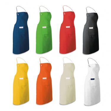 Logo trade promotional items image of: Apron with 2 pockets, yellow