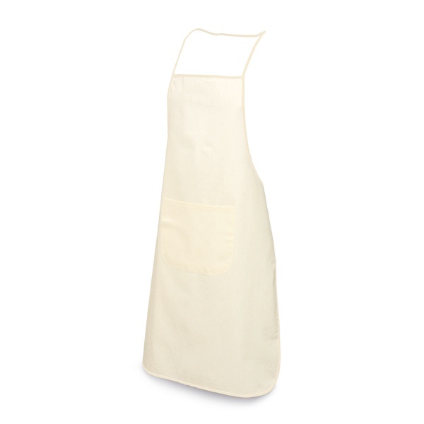 Logotrade promotional giveaway picture of: Apron, beige/white