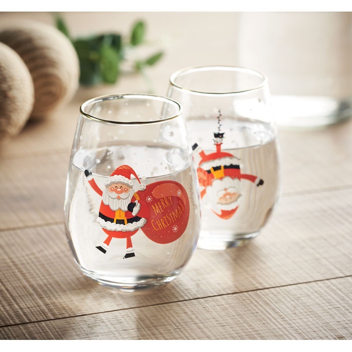 Logotrade promotional items photo of: Christmas glasses set