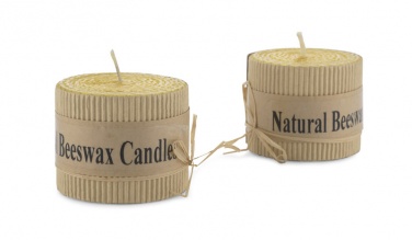 Logo trade promotional merchandise image of: Beeswax candle set HANNI