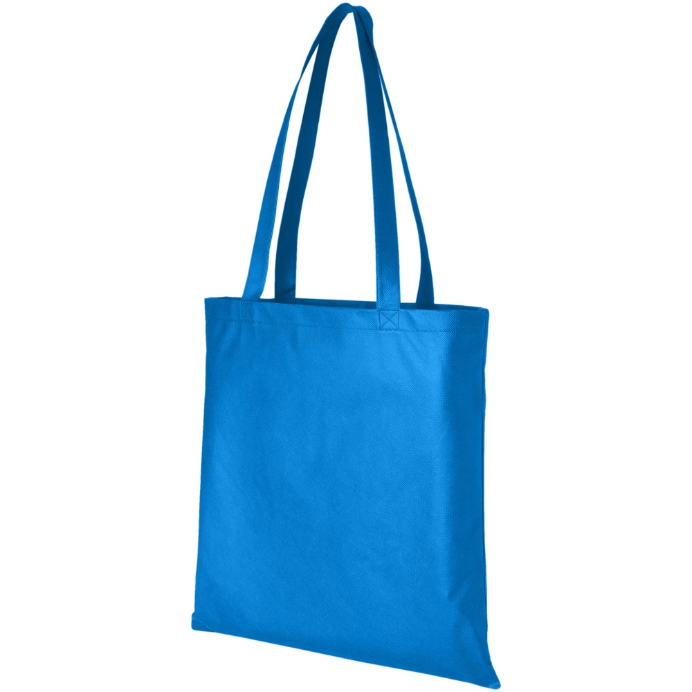 Logotrade advertising products photo of: Large Zeus non woven convention tote, blue