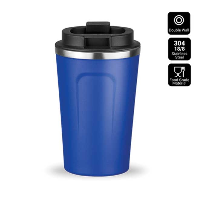 Logotrade promotional merchandise image of: Nordic coffe mug, 350 ml, blue