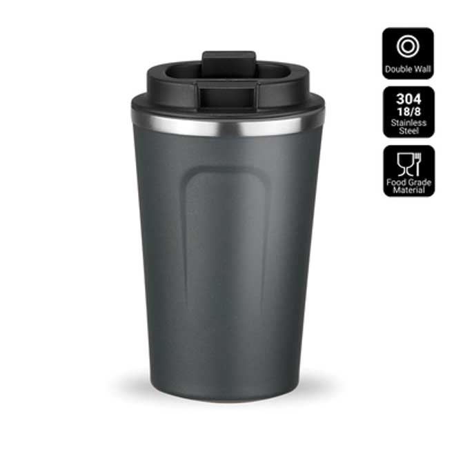 Logotrade corporate gift picture of: Nordic coffe mug, 350 ml, gray