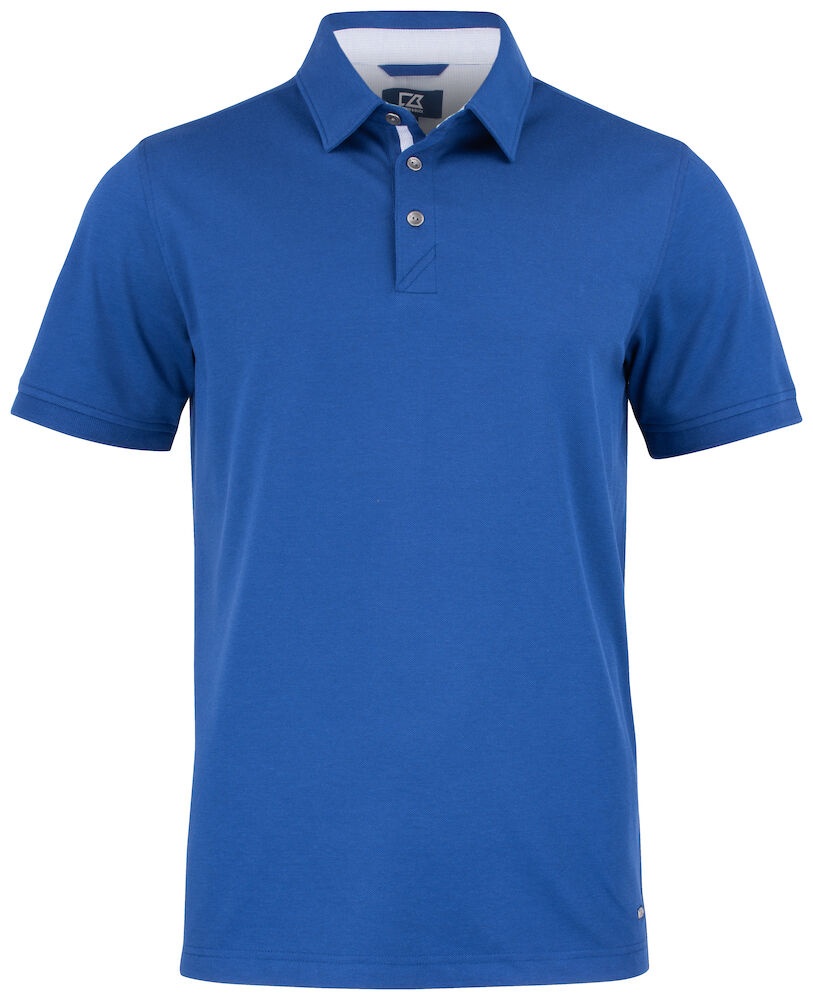 Logo trade promotional products picture of: Advantage Premium Polo Men, blue