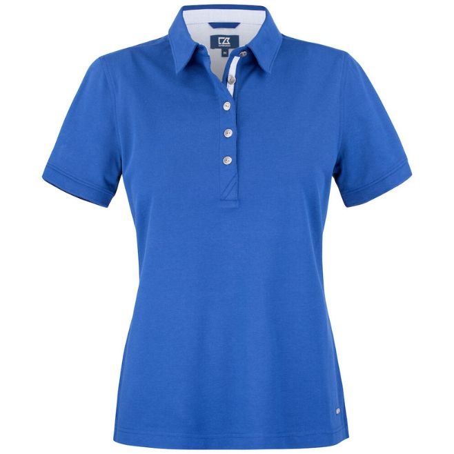 Logotrade business gift image of: Advantage Premium Polo Ladies, blue