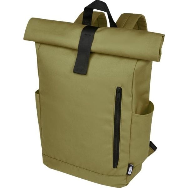 Logotrade promotional items photo of: Cool Byron 15.6" roll-top backpack 18L, green
