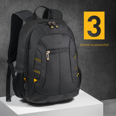 Logotrade corporate gift image of: Backpack City 15", black/yellow