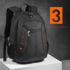 Backpack City 15", black/orange