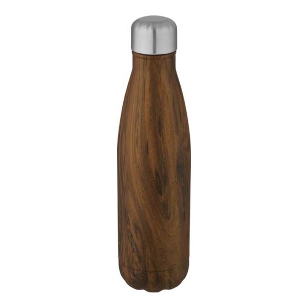 Logotrade promotional item picture of: Cove vacuum insulated stainless steel bottle, 500 ml, brown