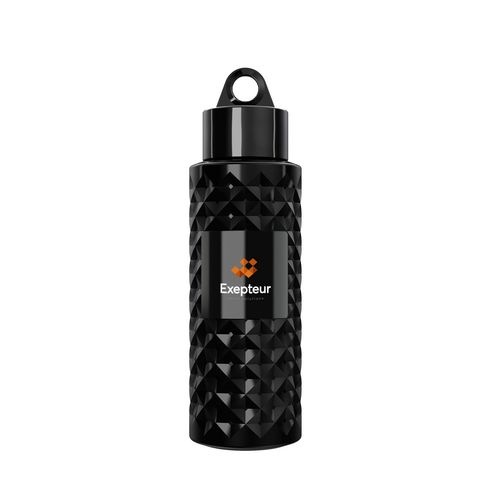 Logotrade promotional merchandise picture of: Nairobi Bottle 1L, black