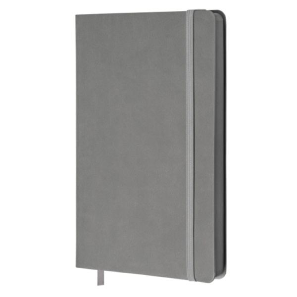 Logotrade advertising product image of: Grid notebook Shady GRS A5, gray