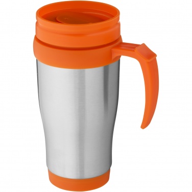 Logo trade advertising product photo of: Sanibel 400 ml insulated mug