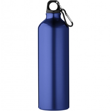 Logo trade promotional merchandise picture of: Oregon 770 ml aluminium water bottle with carabiner