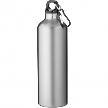 Logo trade promotional giveaways picture of: Oregon 770 ml aluminium water bottle with carabiner