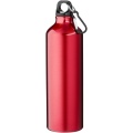 Oregon 770 ml aluminium water bottle with carabiner, Red