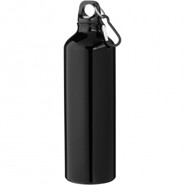 Logotrade promotional item image of: Oregon 770 ml aluminium water bottle with carabiner