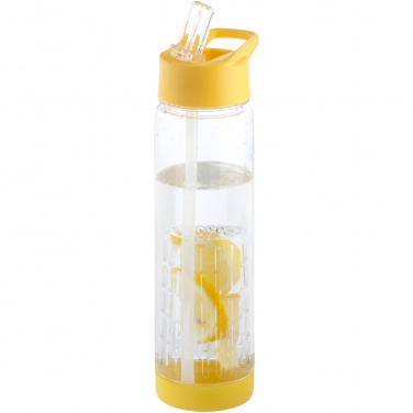 Logo trade corporate gifts image of: Tutti-frutti 740 ml Tritan™ infuser sport bottle