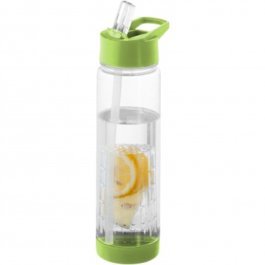 Logo trade advertising product photo of: Tutti-frutti 740 ml Tritan™ infuser sport bottle