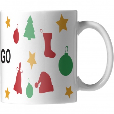 Logo trade promotional giveaways picture of: Pic 330 ml ceramic sublimation mug