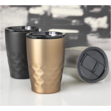 Logo trade promotional items image of: Geo 350 ml copper vacuum insulated tumbler